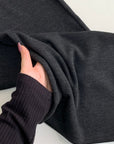 Ultra Draped Loose Straight-Leg “Shaking” Pants