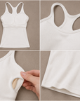 Built-In Bra Racerback Tank