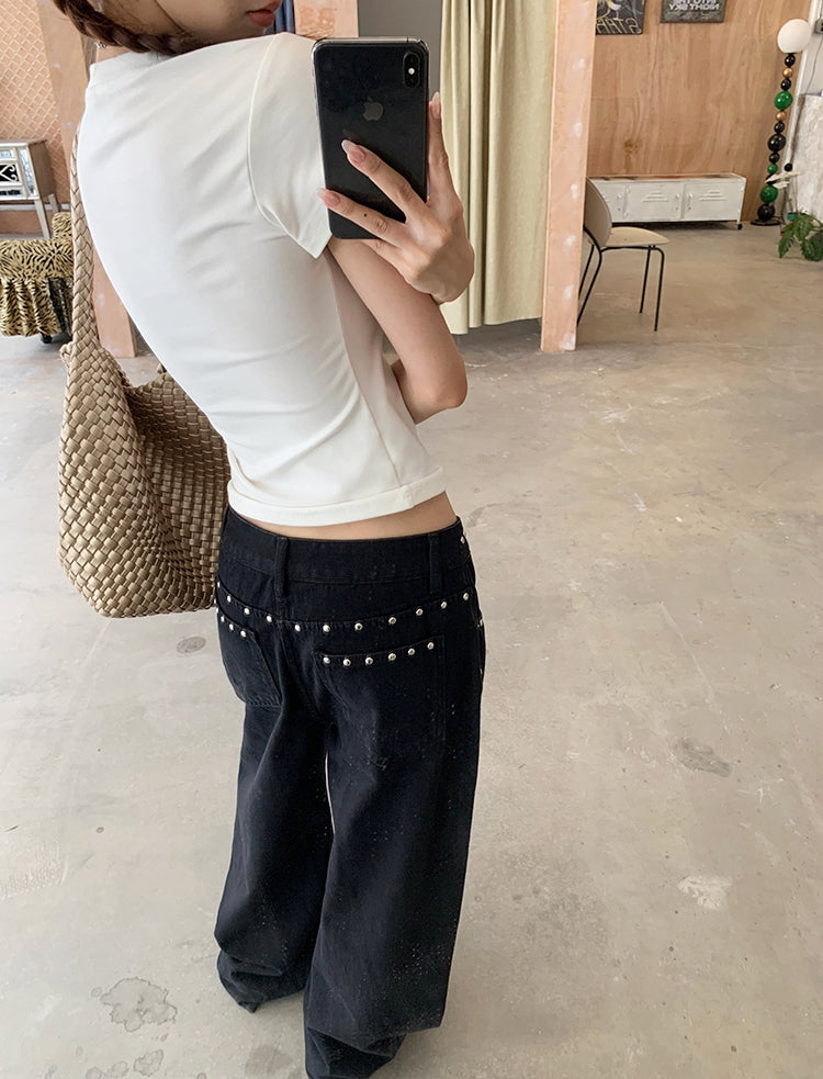 Classic fitted cotton tee