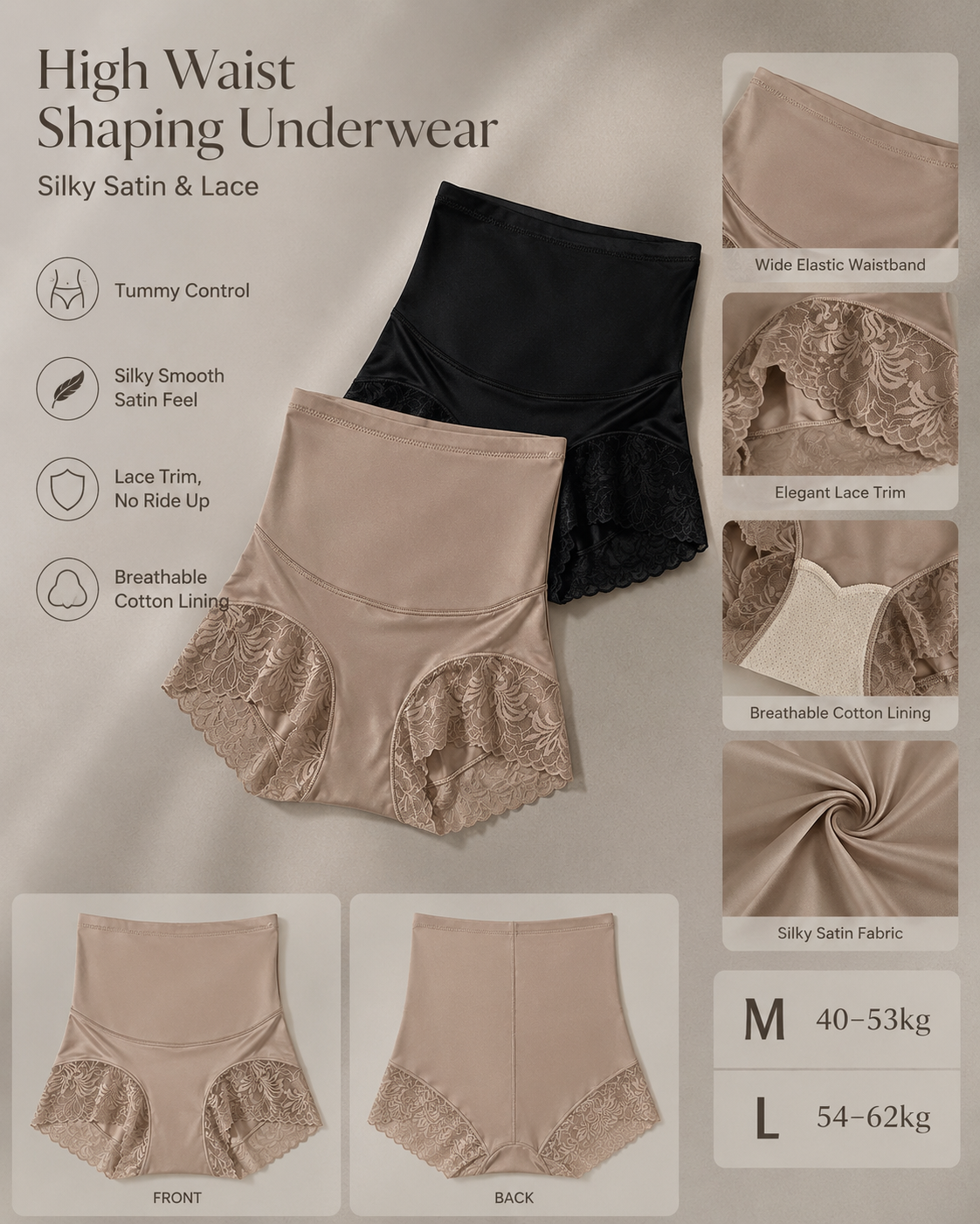 Luxury High-Waist Shaping Shorts