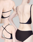Super Push-Up Deep V-Cup Backless U-Cup Bra