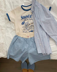 Korean Vintage Cotton Tee