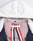 TB 90% White Duck Down Long Puffer Coat