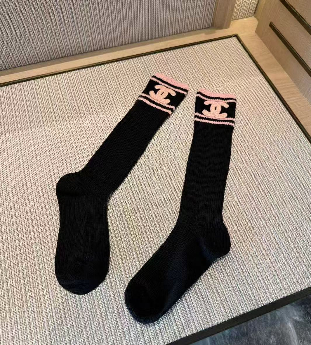 Fleece-Lined Oversized Contrast Hoodie Set