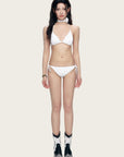 Three-Piece Bikini and Shirt Set (Includes Belt)