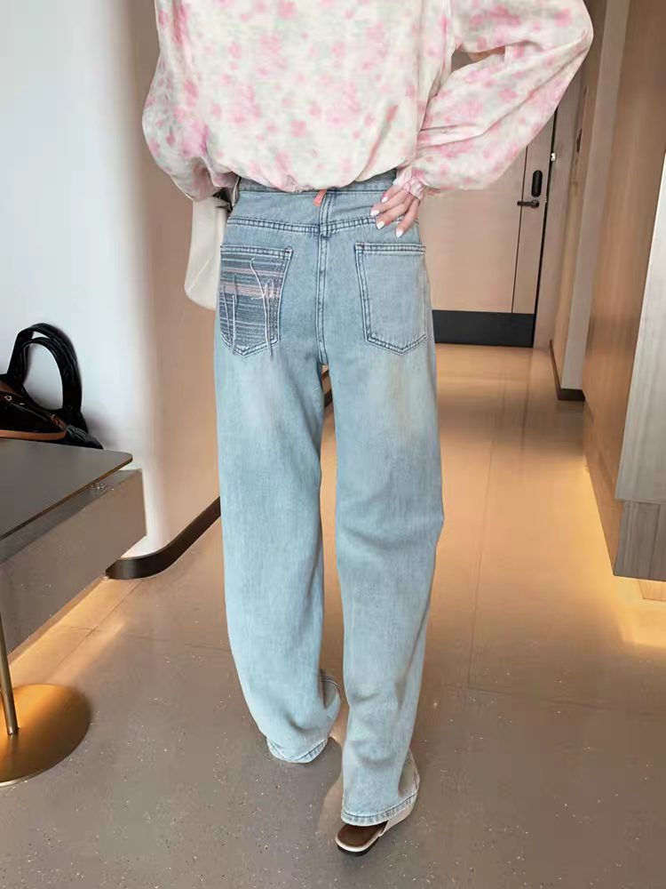 Vintage Washed Blue Ultra-Soft Jeans