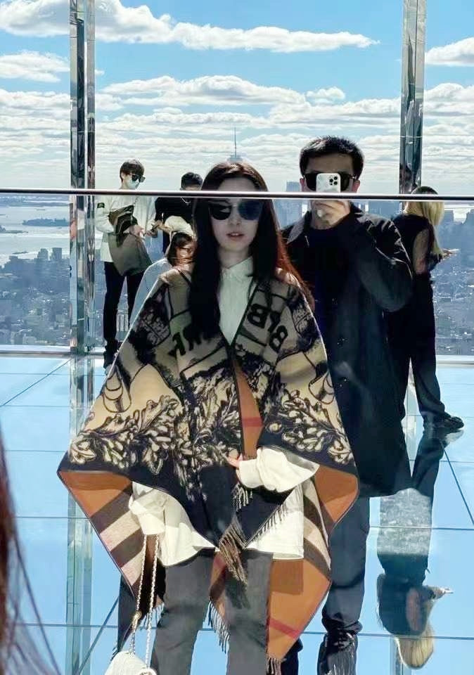 Double-Sided Cashmere Oversized Scarf Shawl