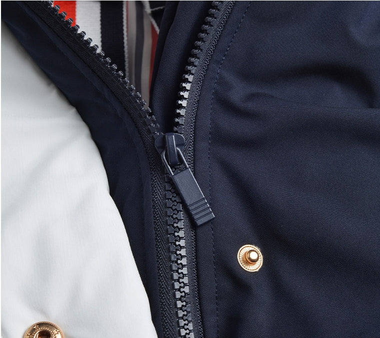 TB 90% White Duck Down Long Puffer Coat