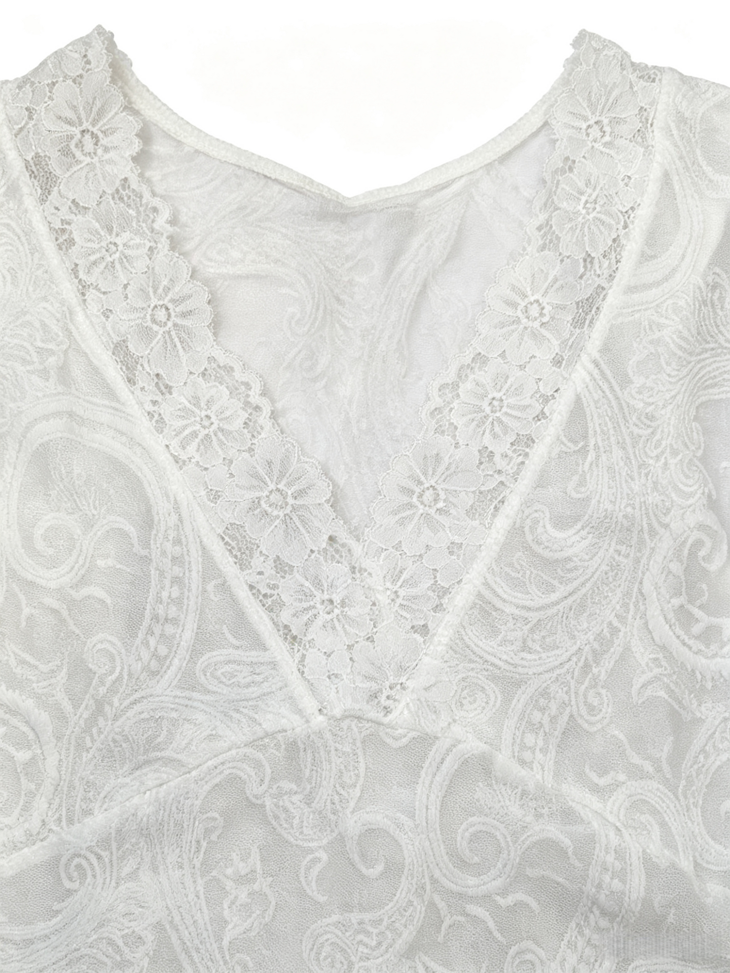 Korean Style Layered Lace V-Neck Camisole