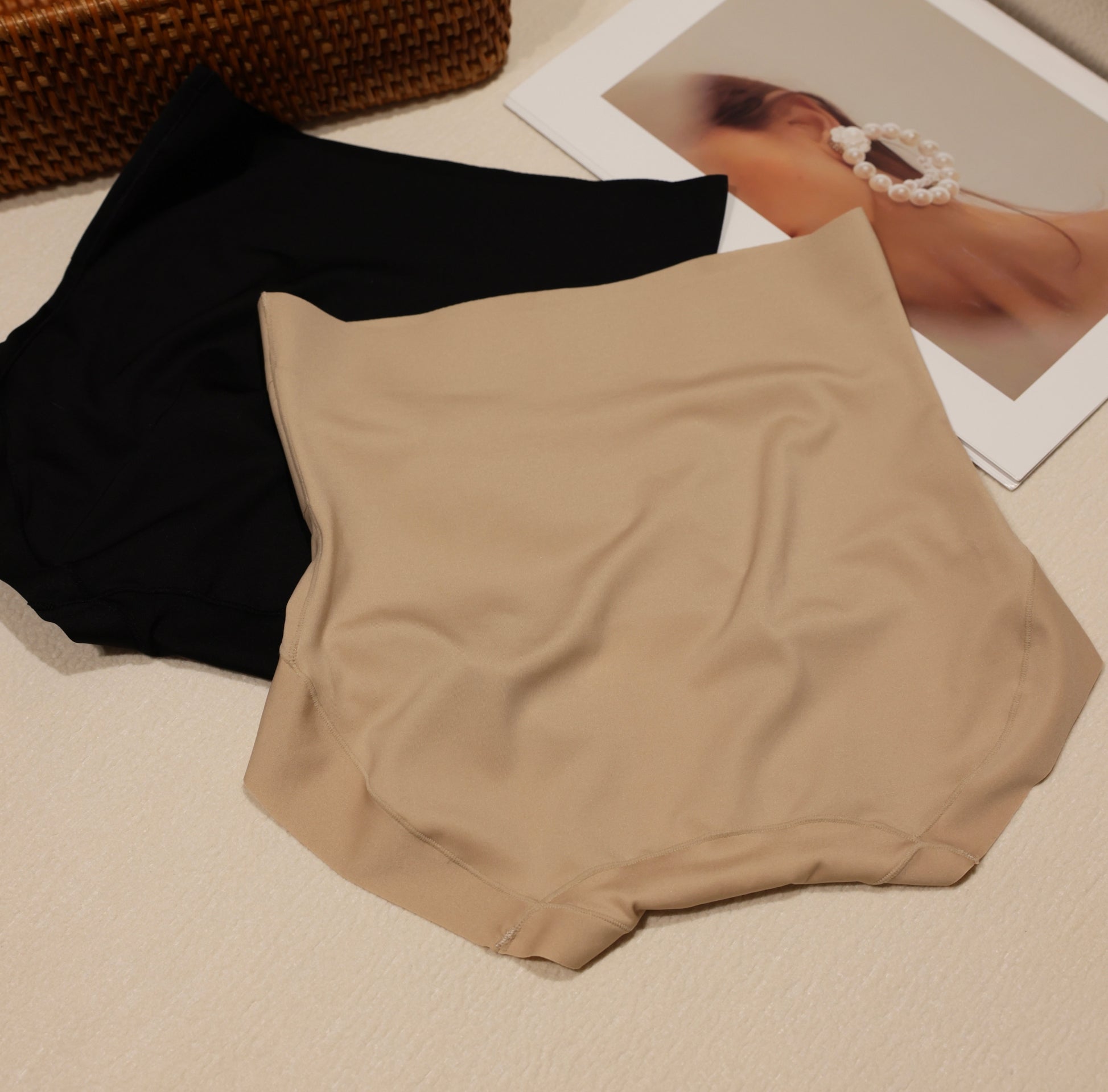 SOSOKU Anti-Gravity Double-Fork Tummy Control Shaping Shorts (2-Pack)