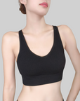 Sensual Cross-Back Built-In Padded Tank Top