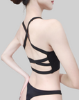 Sensual Cross-Back Built-In Padded Tank Top