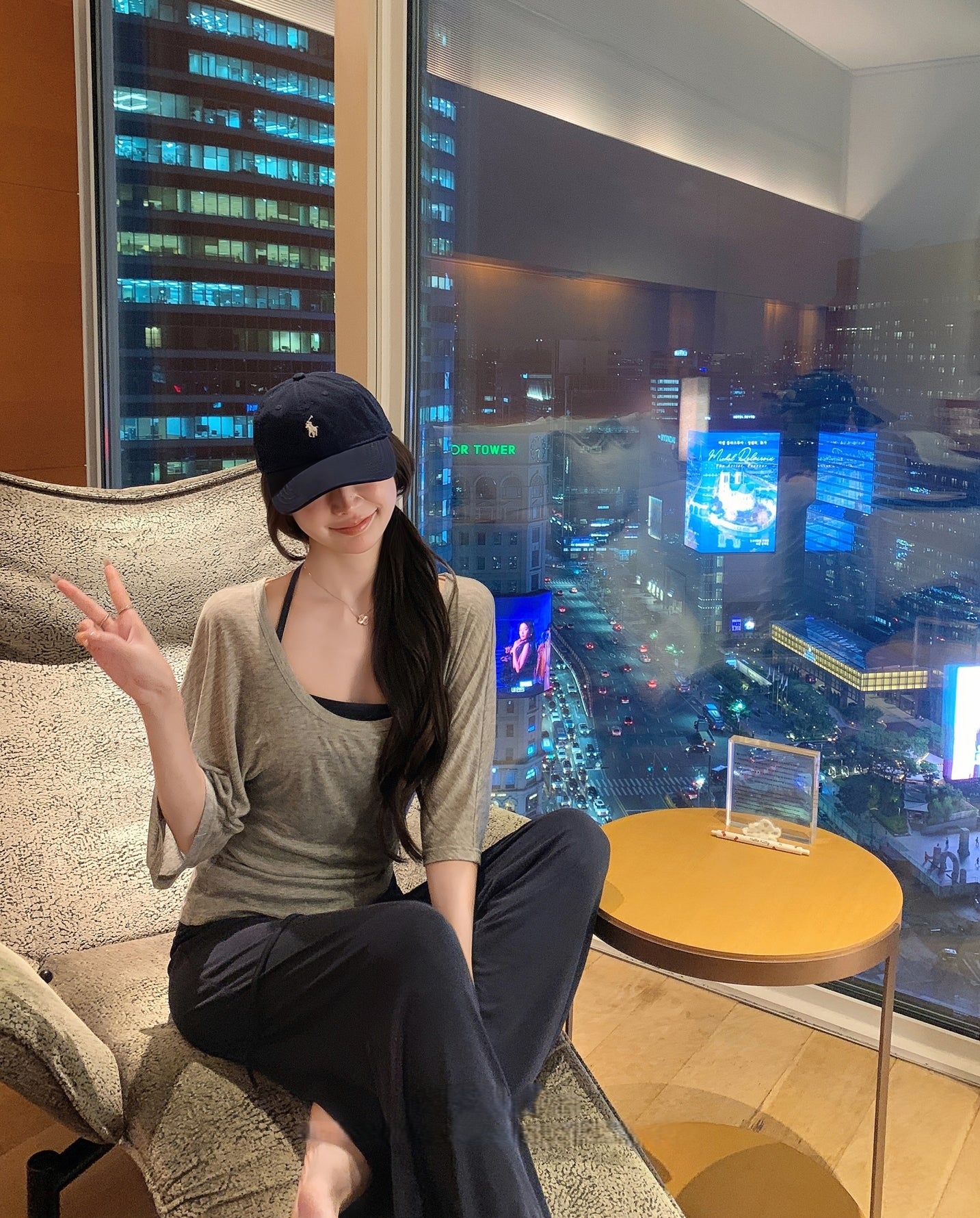 Ultra-Comfort Cuprammonium Wide-Leg Pants