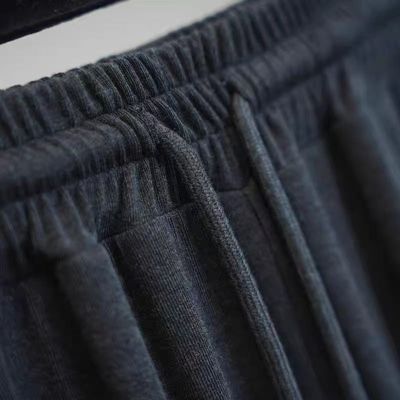 Cashmere hooded faux two-piece set