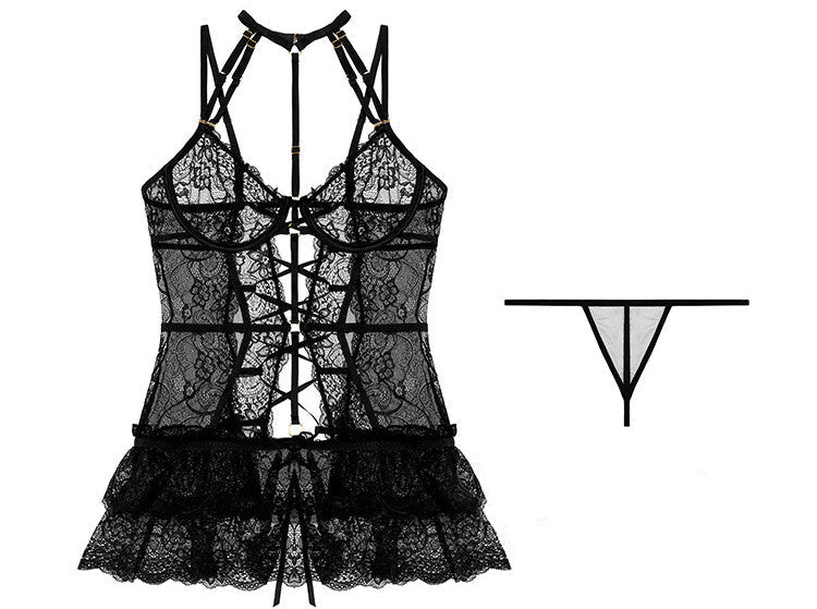 Underwire Push-Up Vest-Style Lingerie