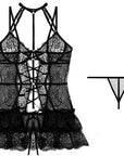 Underwire Push-Up Vest-Style Lingerie