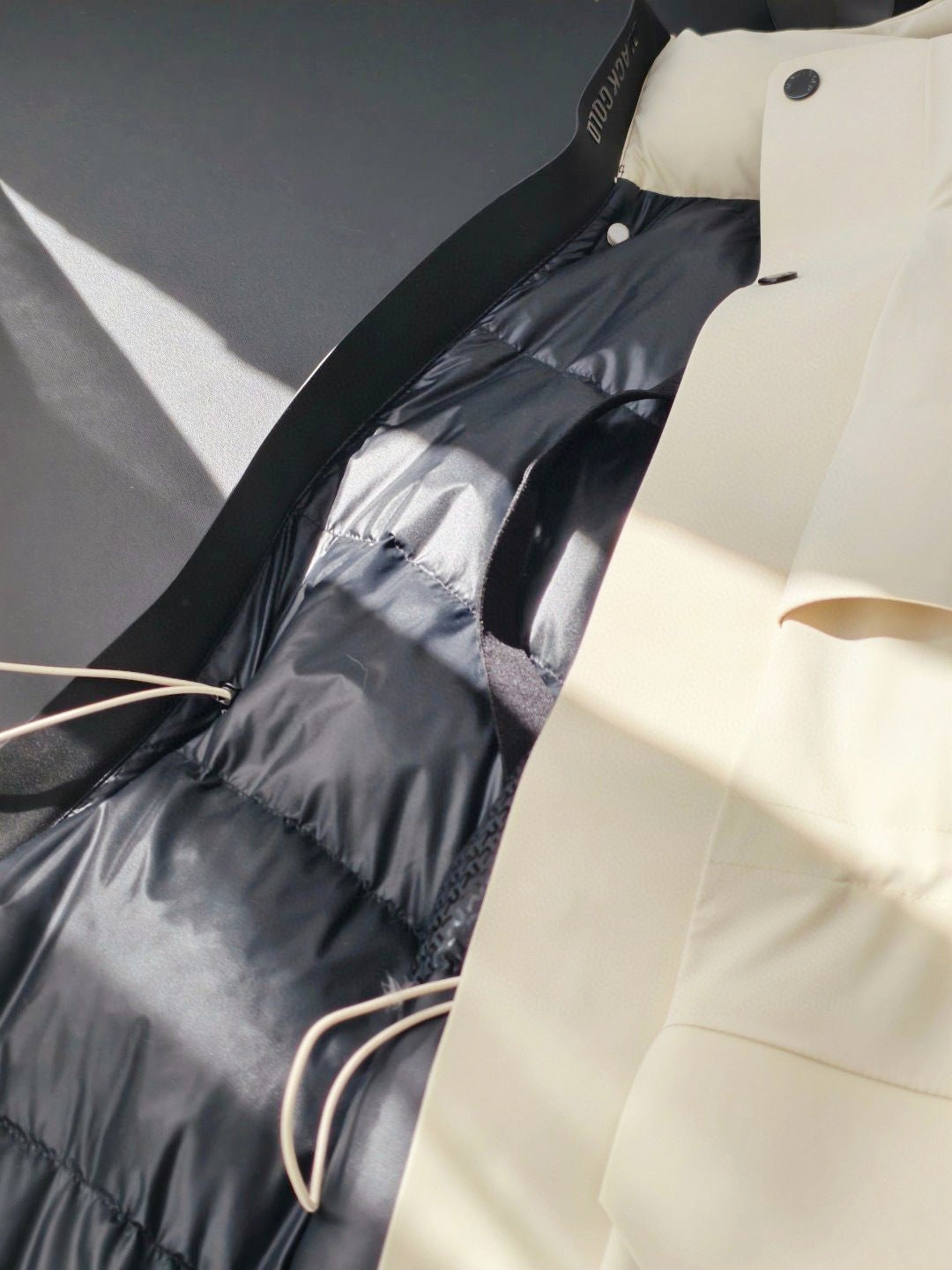 Winter White Duck Down Parka