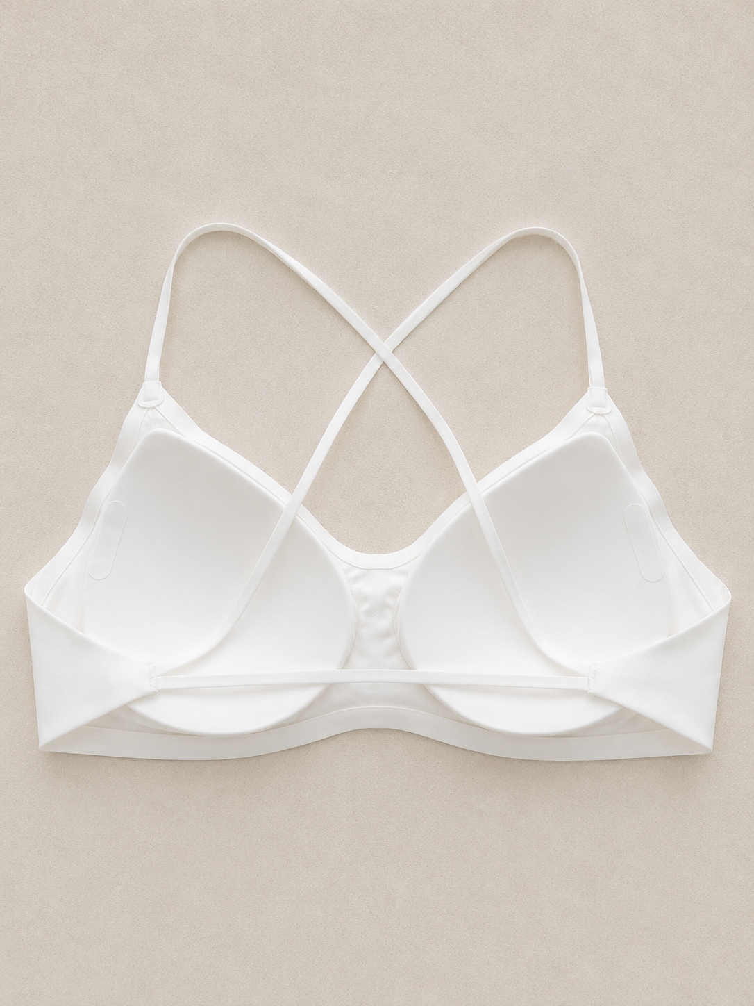 Cross Back Bra with Built-in Pads