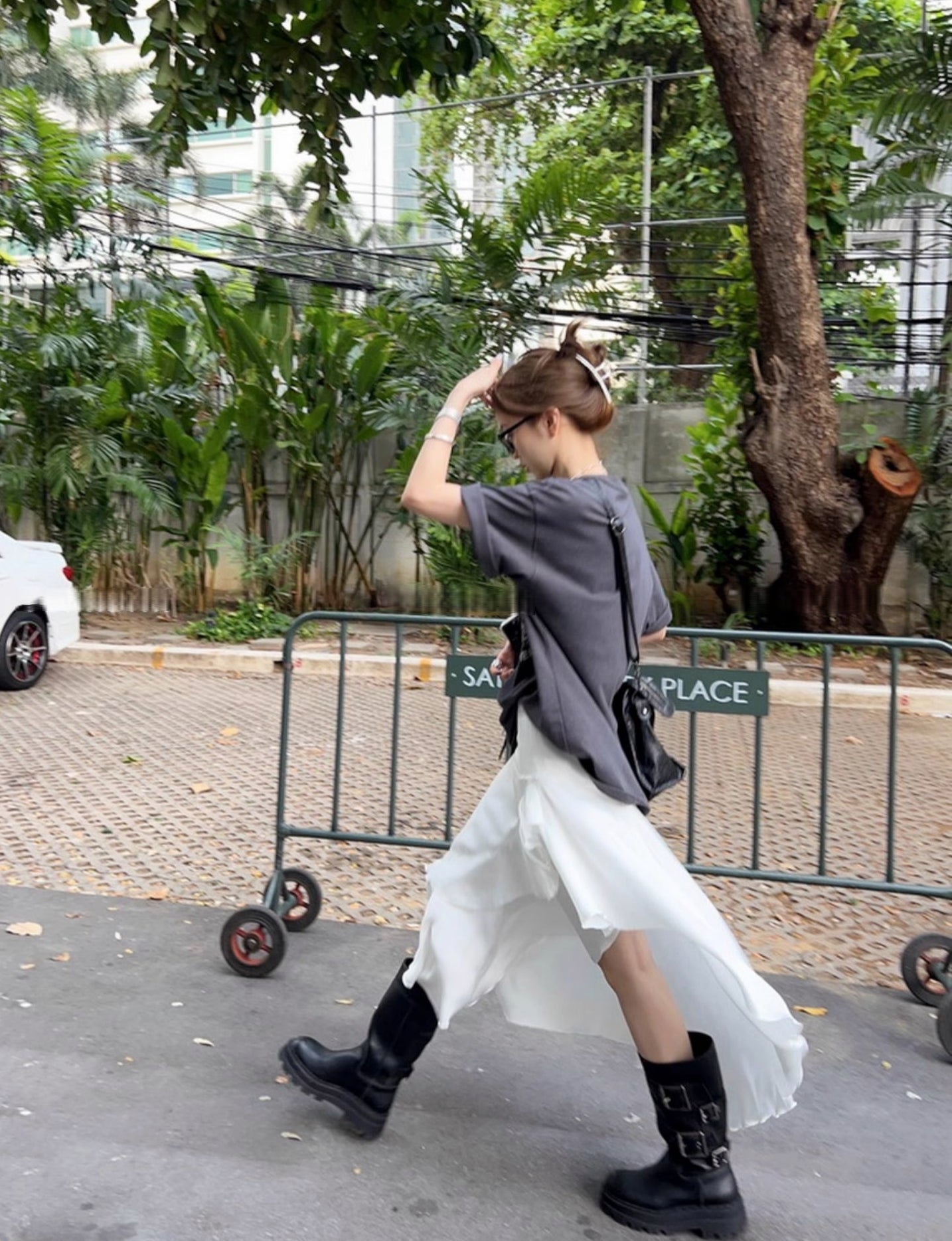 Vintage American BF-Style Cotton T-Shirt