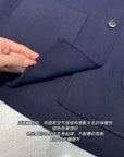 Double-Faced Wool GG Coat