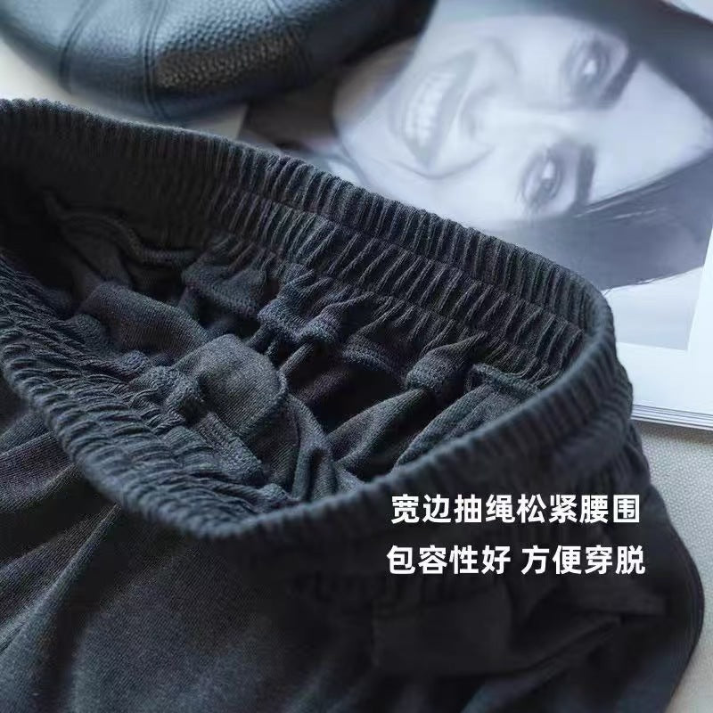 Cashmere hooded faux two-piece set