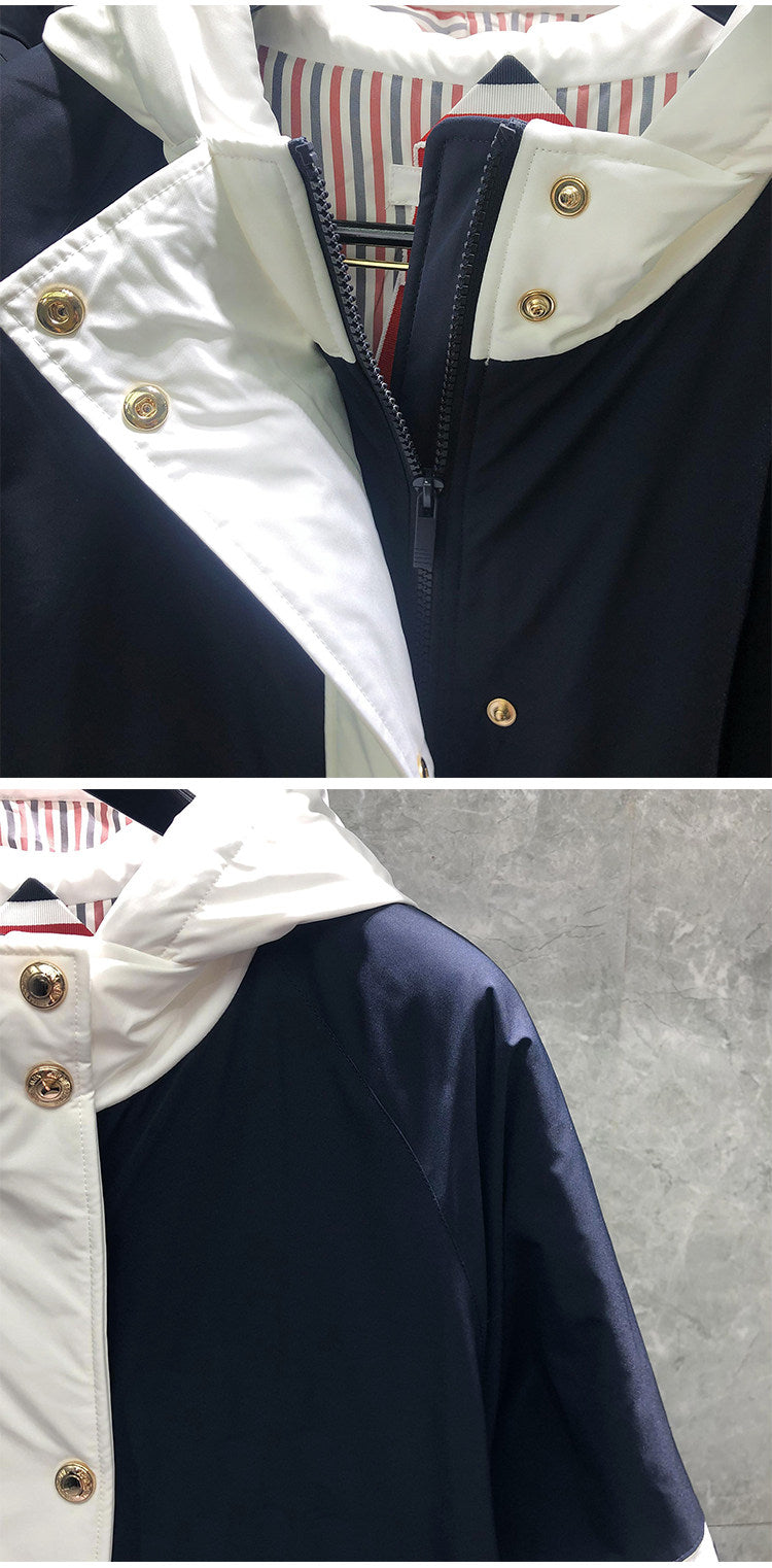 TB 90% White Duck Down Long Puffer Coat
