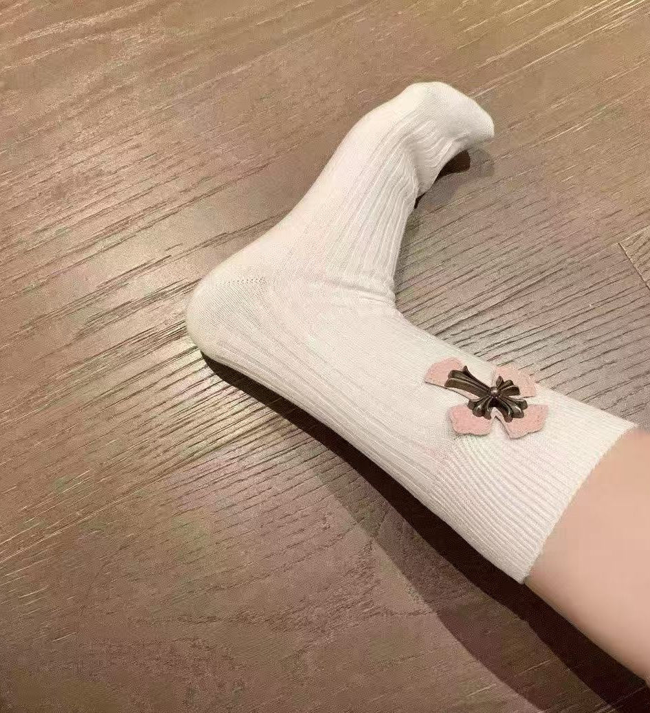 Chrome Hearts Fleece Hoodie + Socks Set