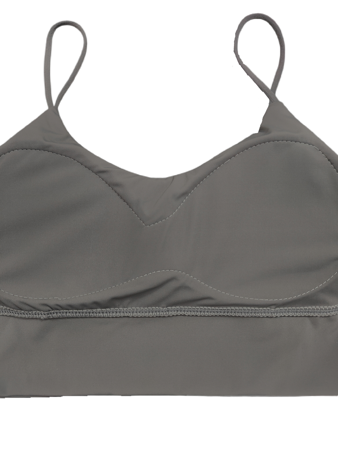 Built-In Padded Cross-Back Bra