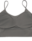 Built-In Padded Cross-Back Bra