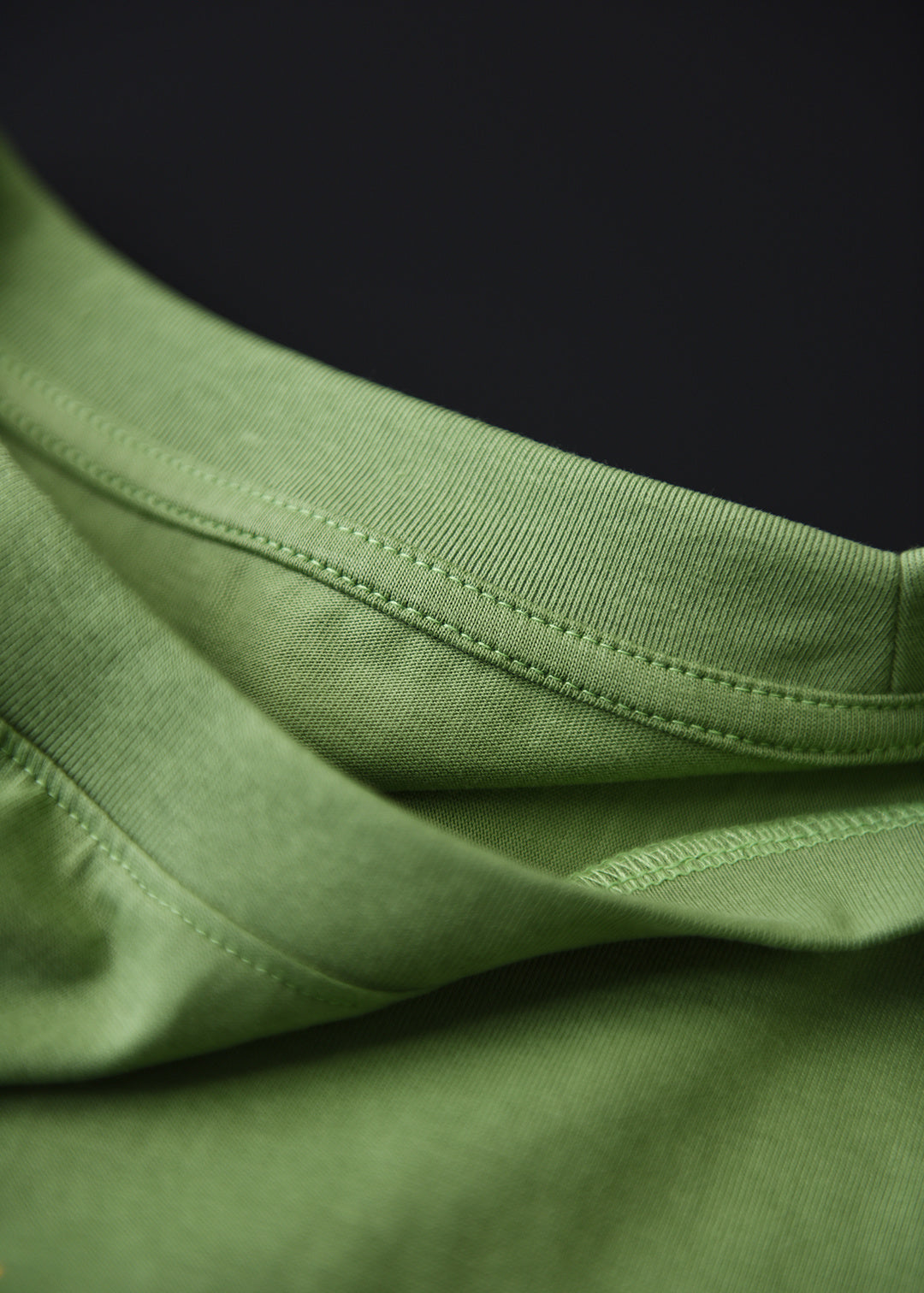 Avocado Green 100% Cotton Vintage Tee