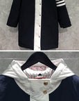 TB 90% White Duck Down Long Puffer Coat