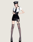 Bodycon Suspender Police-Inspired Costume
