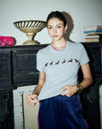 High-Thread-Count Cotton Fitted T-Shirt