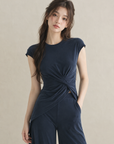 Cupro Twist-Drape Set