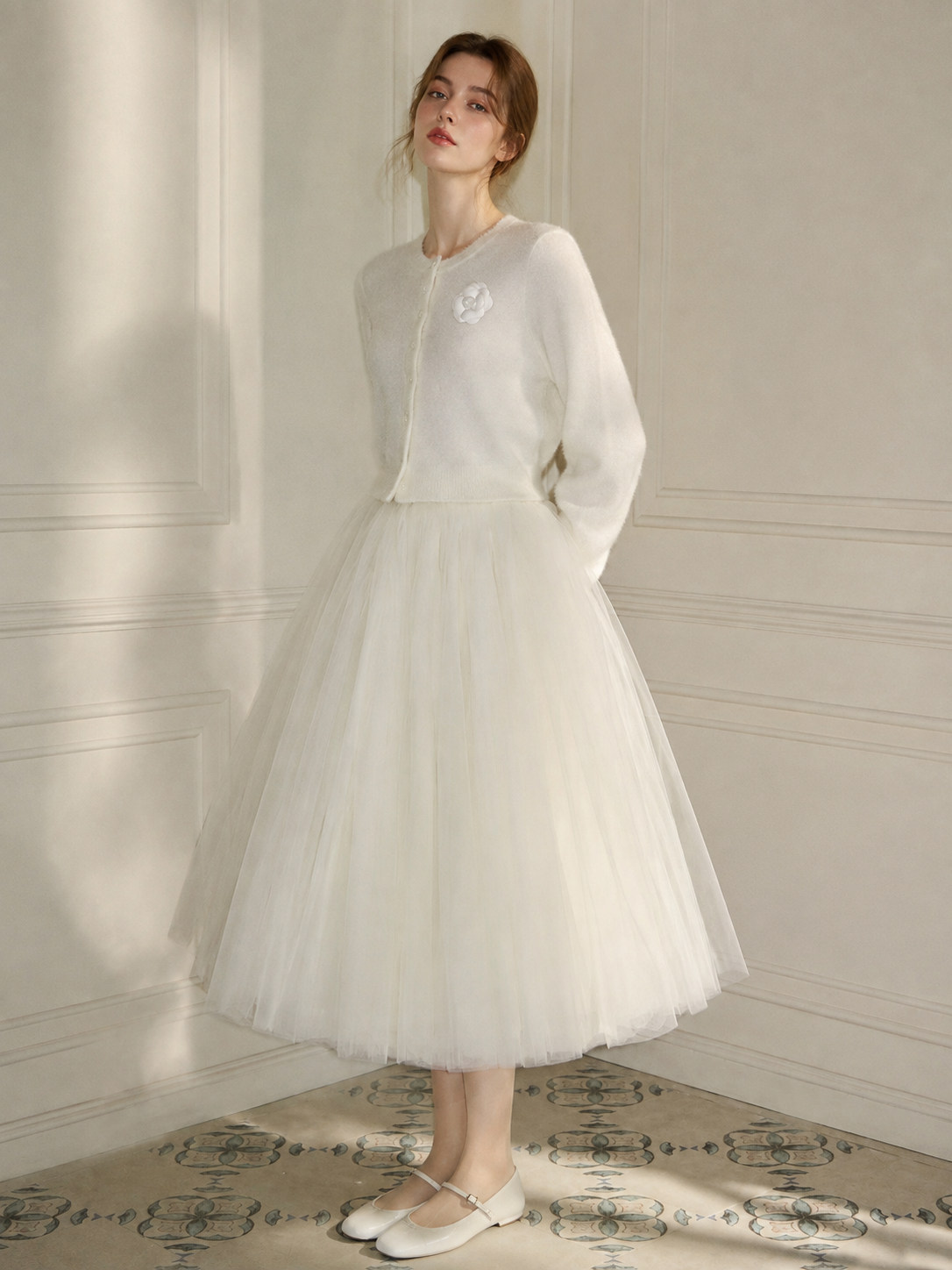 Luxe Multi-Layer Tulle A-Line Skirt