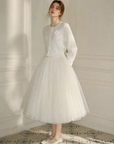 Luxe Multi-Layer Tulle A-Line Skirt