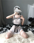 Maid Uniform Lace Sheer Apron