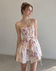 Floral Boned Cami Dress