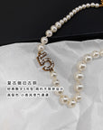 Chanel-Inspired No.5 Pearl Necklace