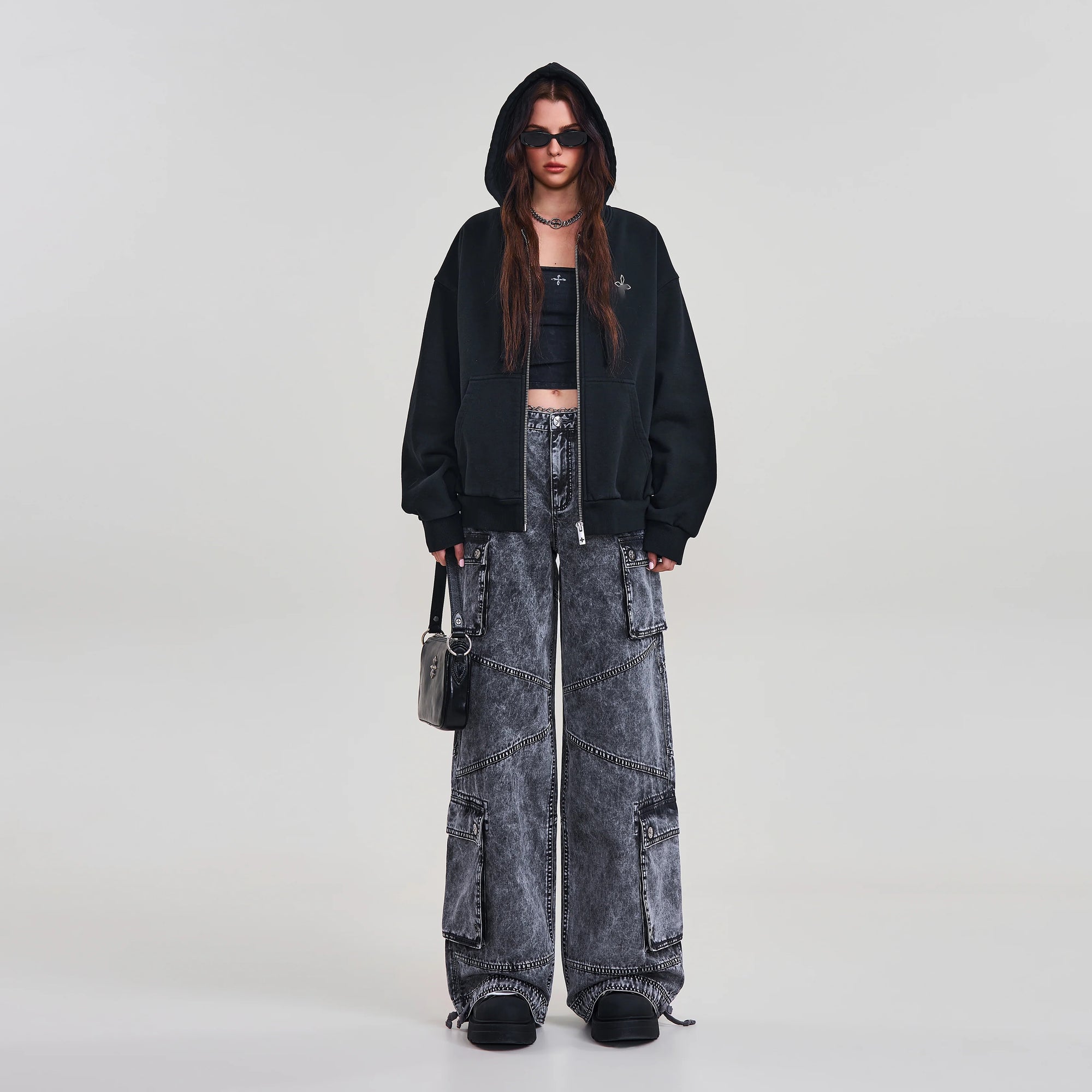 SMFX Oversized Zip-Up Hoodie