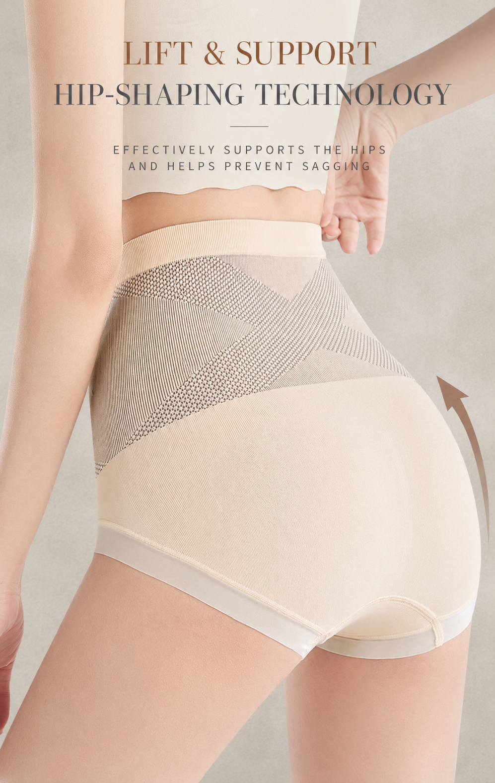 5-Pack Black Bandage Tummy-Control Briefs