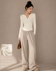 Korean AMTN Upgraded V-Neck Fleece-Lined Base Layer