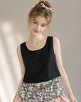 Galaxy Sequin Satin Tank Top