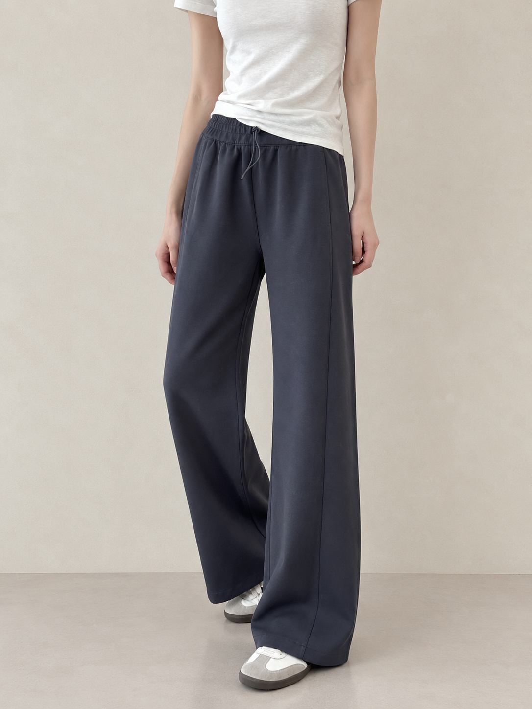 Cupro Air Wide-Leg Pants