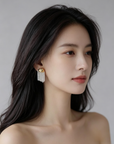 Korean tassel earrings