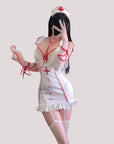 Deep-V Sexy Nurse Costume Set