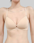 Japanese Seamless Wire-Free Push-up Smooth Thin Bra (No Panties