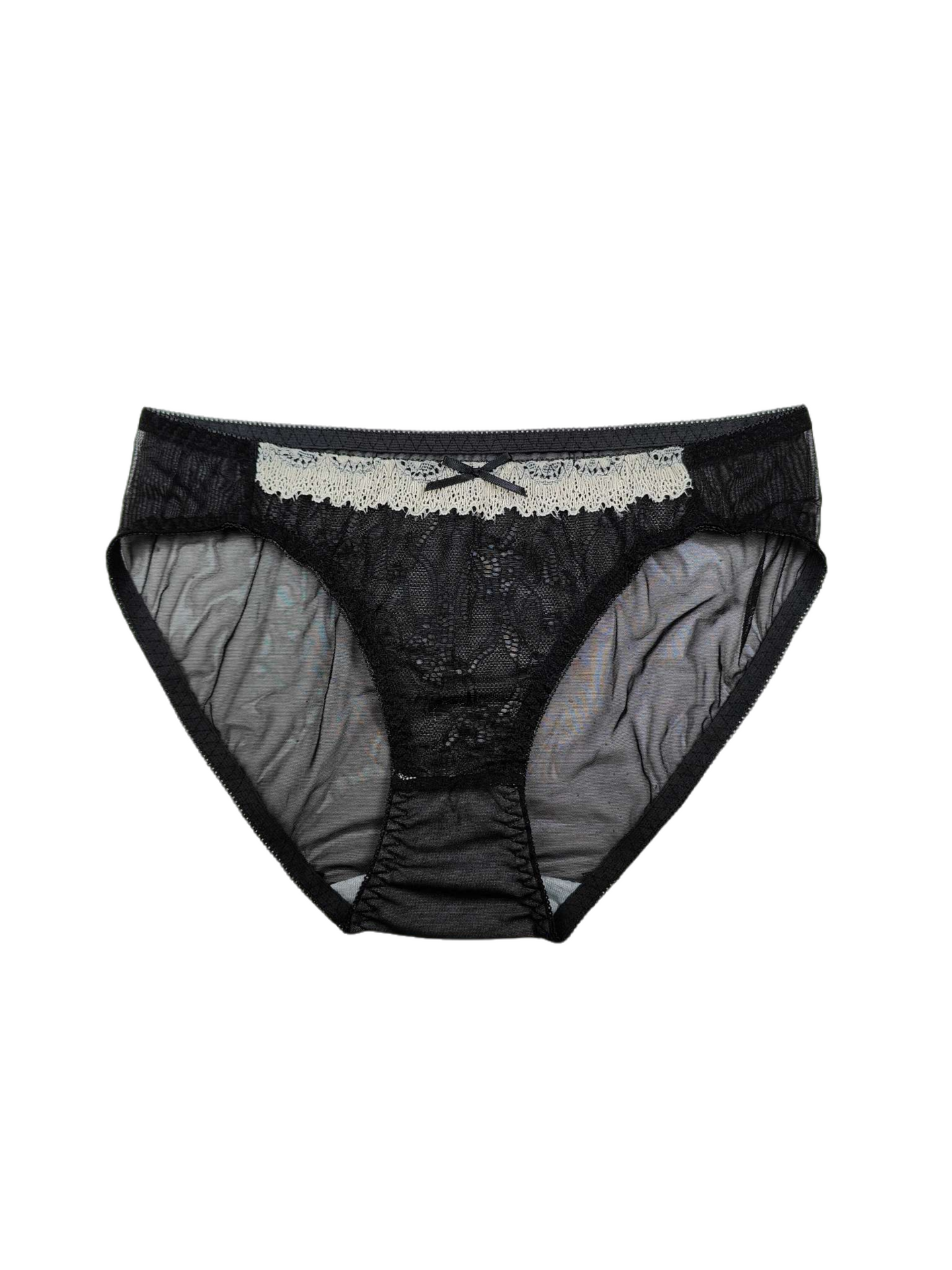 Vintage Lace Deep V Push-Up Bra