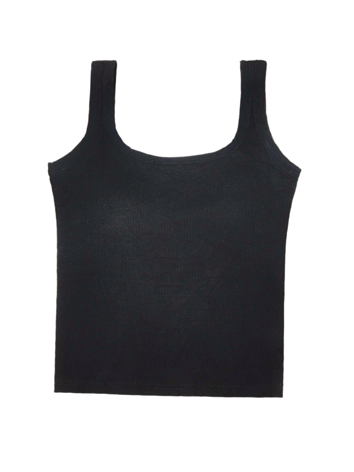 Plunging U-Back Bust-Enhancing Tank Top