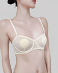 Ultra-Thin Strapless Bandeau Bra with Two-Way Wear